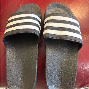 Adidas Black Slide Sandals